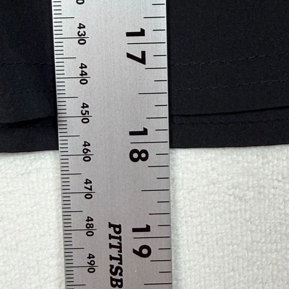 Athleta Everyday Skort Black Size 6 Athletic Golf Tennis Skirt Zip Pocket Stretc